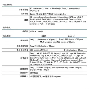 OKI B432DN雷射黑白高速印表機