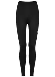Balenciaga Black Logo Leggings - M M