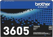 Brother Genuine TN3605 Black Toner Cartridge, Page Yield Up to 3000 Pages