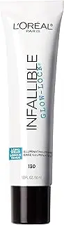 L'Oreal Paris Makeup Infallible Pro Glow-Lock Longwear Illuminating Face Primer, 1 Ounce