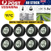 1-8x LCD Mini Digital Thermometer Hygrometer Temperature Humidity Humidity Meter