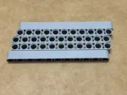 LEGO Parts - Light Bluish Gray Technic, Liftarm Thick 1 x 11 - No 32525 - QTY 5