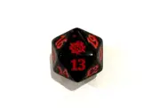 Magic MTG Spindown Counter (D20 Dice/Die) Nov 2022 'The Brothers War - Red'