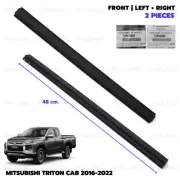 Run Channel Front Lh + Rh Door Wind For Mitsubishi Triton L200 MQ 2016 - 2022 (for: Mitsubishi)