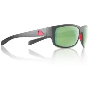 Redfin Polarized Amelia Sunglasses, Matte Gray Frame, Seagrass Polarized : 1510