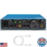 USB Audio Interface, AKLOT Xrl Audio Interfaces, for the Guitarist, Vocalist,