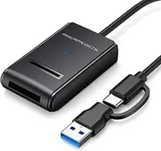 NFHK USB 3.0 USB-C Type-C Type-A to NVME M-key M.2 NGFF SATA SSD Docking Horizontal External Cable Enclosure RTL9210B Chipset