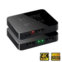 在飛比找蝦皮購物優惠-4K HDMI Splitter 1 Input to 2 