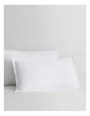 [Sheridan] Rennie Tailored Pillowcase Pair in White