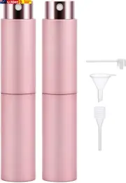 Perfume Atomiser, 2Pcs Travel Perfume Refillable Bottle 10Ml, Portable Perfume S