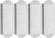 BEBEMOKO 4pcs Pumice Stone Cracked Heels Double-sided Foot Scrubber Foot Grater for Dead Skin Toe Scraper Tool Foot Rasp Hard Skin Remover Pedicure Clippers Remove Hard Nail Stainless Steel