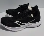 Saucony Mens Convergence Black And White Size 7