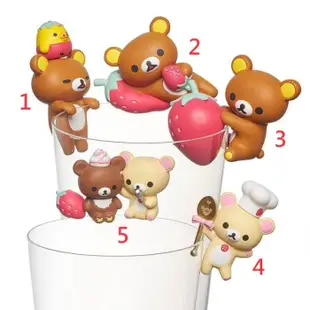 【模販珍藏館】*現貨* 奇譚 PUTITTO 拉拉熊 懶懶熊 Rilakkuma 杯緣子公仔 P3 全5款 盒玩 單售