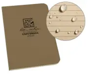 Rite In The Rain Field Memo Book - Tan, 3.5" x 6" - All-Weather Notebook for