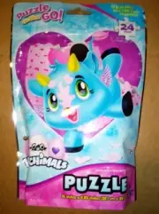 2018 Cardinal Puzzle-on-the-Go HATCHIMALS 24 Pc. Puzzle in Bag Sealed New