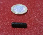 Steel Metric Set Screws, Cone Point, M5 x 0.8 x 16 mm Length, 100 Pieces