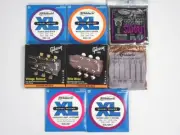 8 Sets Guitar 6 7 12 Strings D'Addario XL Gibson Ernie Ball Bundle