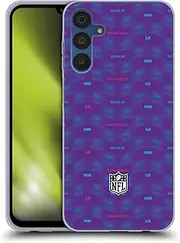 Head Case Designs Officially Licensed NFL Pattern 2018 Super Bowl LII Soft Gel Case Compatible with Samsung Galaxy A15