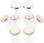 Mikinona Silicone Toe Separators Set of 8 Toe Spacers for Nails for Pedicure for Manicure Comfortable and