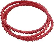 Transmission Belt Conveyor Belts for Woodworking Tools 12.7 X 1200mm Power Drive Twist V-Belt Adjustable Link Accessory A Type V-Belt