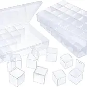 84 Grids Large Separate Diamond Painting Accessories Beads Organizer DIY Diamond Painting Kit Bead Organizer Storage Box, Each 28 Grids