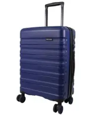 Pierre Cardin 54cm CABIN Hard Shell Suitcase 4 Wheeled