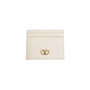 [VALENTINO] Vlogo signature card holder Off-white
