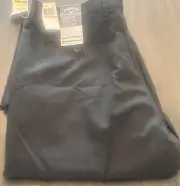 NWT Callaway Pro Spin 2.0 Golf Pants Mens 38-32 Pleated Black Opti Dri Shield