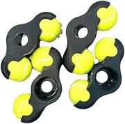 4 Pack Indoor Cycling Snap Rocker Feet Adapters,for Smart Resistance Equipment Trainer Workout Indoor Tennis Tennis kickr Trainers Balls Trainer Indoor Accessories Balls Floor Rocker feet TRAI