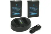 Wasabi Power ENEL14 Battery (2-Pack) and Dual Charger for Nikon EN-EL14,EN-EL14a and Nikon Coolpix P7000, P7100, P7700, P7800, D3100, D3200, D3300, D5100, D5200, D5300, Df