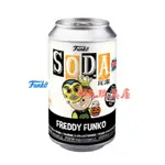 【加九玩具屋】（預購隨機CHASE) NYCC限定 美國正版 FUNKO POP SODA FREDDY FUNKO