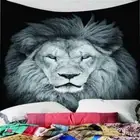 Lion's Lazy Nice Eyes 3D Wall Hang Cloth Tapestry Fabric Decorations Decor