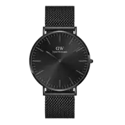 Daniel Wellington Classic 40 Ashfield Black Onyx Watch