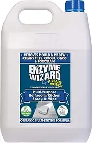 Enzyme Wizard Multi Purpose Bathroom and Kitchen Cleaner 5 Litre
