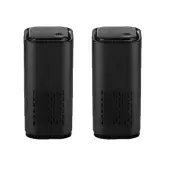 A 1 Mini HEPA USB-C Power Air Purifier Ultra Quiet Portable 5" Set of 2 Black