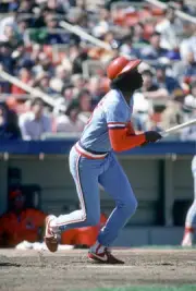 George Hendrick Of The St Louis Cardinals 1980 Baseball Photo 4