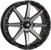 High Lifter by STI HL10 20x7 ATV/UTV Wheel - Smoke (4/156) 4+3 [20HL10-1656]