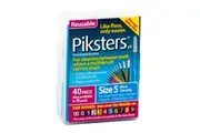 Piksters Interdental Brushes Size 5 - 40 Pack