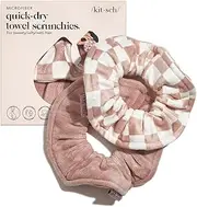 Kitsch Spiral Hair Ties for Women - 8 Pcs