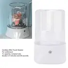 Portable Wireless Charging Fully Automatic Mini Washing Machine White