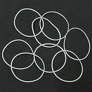 Large rubber bands,Thick elastic bands, 50mm White Color Rubber Band Strong Elastic Band Stationery School Office Home Supply Rubber Tie 50pcs/Pack