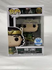 Funko Pop! Marvel Kid Loki Metallic #900 Funko Shop Exclusive IN PROTECTOR