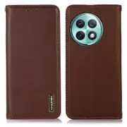 For Oneplus Ace 2 Pro 5g Rfid Blocking Wallet Stand Cover Cow Leather Phone Case