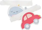 UPKOCH Infant Swaddle Towels 2pcs Large Comfortable Muslin Wraps for Boys Girls Breathable Sweat Absorbent Gauze Towels (Random Pattern)