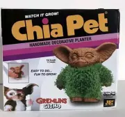 NEW Chia Pet Warner Bros Gremlins Gizmo Decorative Planter 80s Terra Cotta Plant