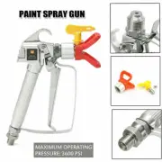 3600PSI Airless Paint Sprayer Spray Gun High Pressure with 517 Spray Tip & Guard