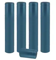 Home Brew Ohio Metallic Light Blue PVC Shrink Capsules 8000 count