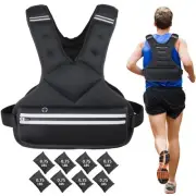 JoyPlus Adjustable Weight Vest,Strength Training Running Vest, Workout Equipm...
