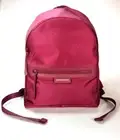 Longchamp Le Pliage Neo Large Nylon Backpack in Blackcurrant NWT $395 France