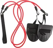 Swimming Resistance Band Equipment for Swim Training Elastic Swim Belt for Low Impact Aquatic Workouts Suitable for All Ages and Proficiencies for Swim Exercises